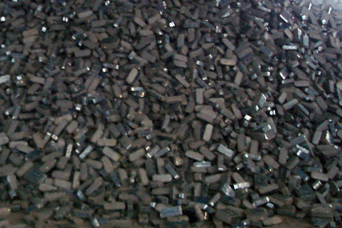 peat briquettes